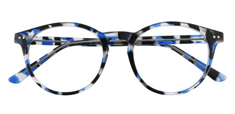 Dormont Round Prescription Glasses - Blue | Men's Eyeglasses | Payne Glasses