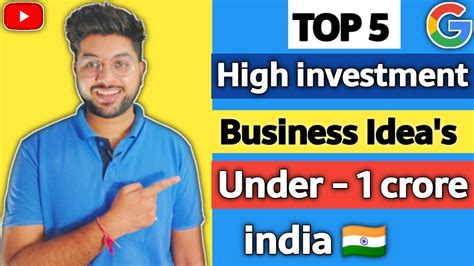 Top 5 business ideas under 1 crore in india | High investment business ideas | YouTok Earning ...