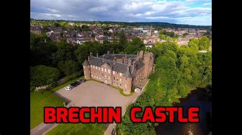 Brechin Castle :- DJI Phantom Drone Aerial Views - YouTube