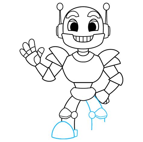 How to Draw a Robot - Really Easy Drawing Tutorial