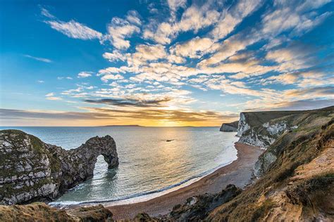 Sunset at Durdle Door – DorsetScouser Photography