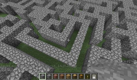 Giant Maze Minecraft Project