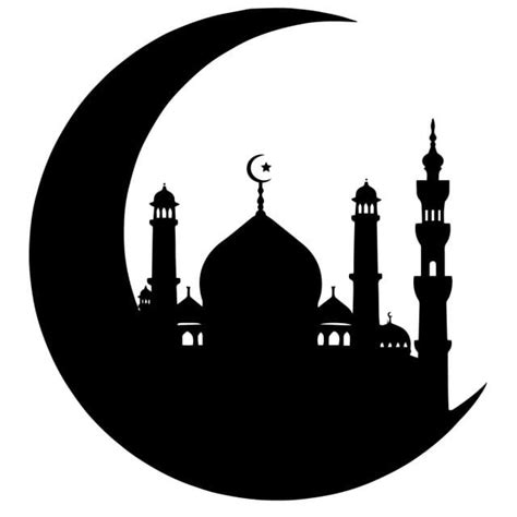 Masjid Silhouette PNG Images, Islamic Masjid Vector, Masjid Clipart, Islam, Mosque PNG Image For ...