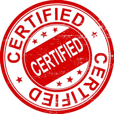 Certified PNG Images HD - PNG Play