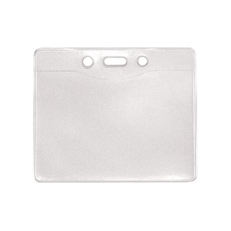 Clear Vinyl Id Badge Card Holder F63