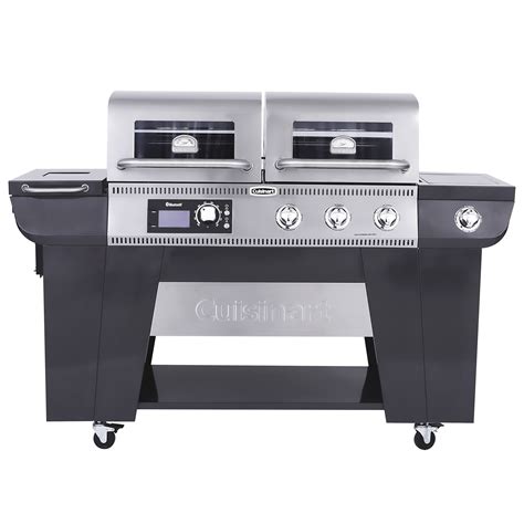 Cuisinart Twin Oaks Dual Function Pellet and Propane Gas Grill - Walmart.com | Propane gas grill ...