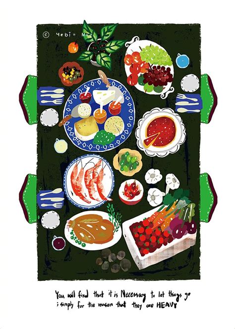 dinner table,family,party,table,food illustration,dinner,colors ...