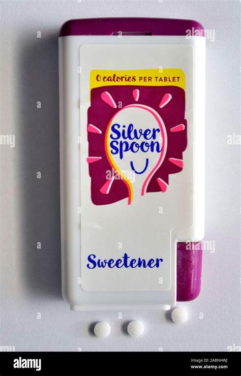 Silver spoon sweetener dispenser hi-res stock photography and images ...