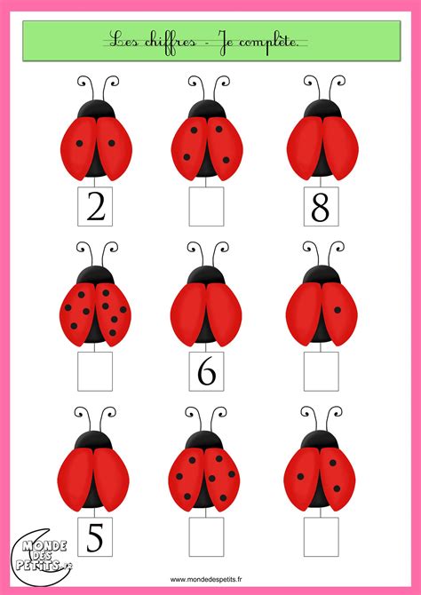 exercice-maternelle-chiffre-03.jpg (1400×1980) | apprentissages | Pinterest