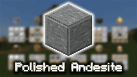 Polished Andesite - Wiki Guide - 9Minecraft.Net