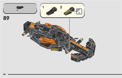 LEGO 76919 2023 McLaren Formula 1 Car Instructions, Speed Champions ...