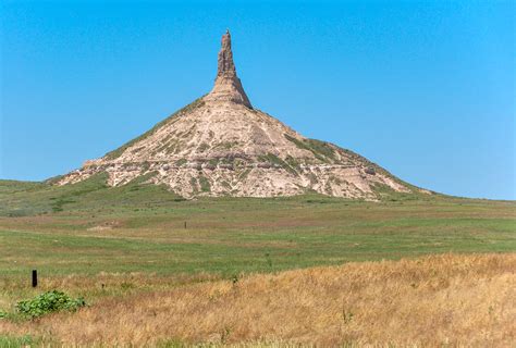 Chimney Rock, Nebraska | Where settlers stopped to carve the… | Flickr