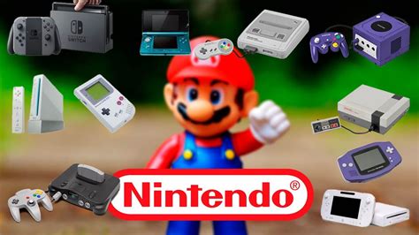 Listado de todas las consolas de Nintendo que han existido