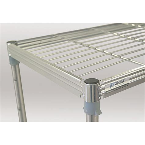 Stainless Steel Wire Shelving Bay - Craven Solutions