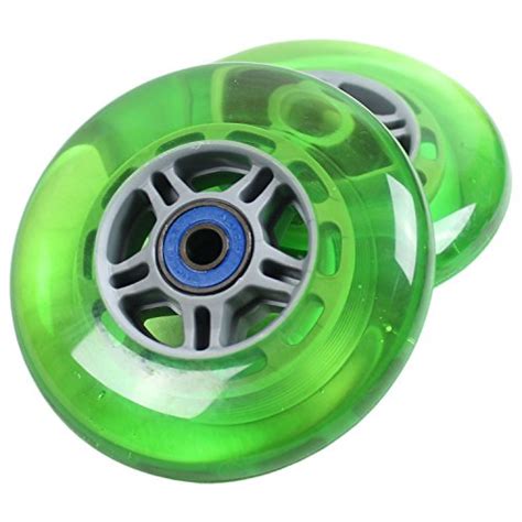 UPGRADE WHEELS for RAZOR SCOOTER Green ABEC 7 BEARINGS - SkateboardMe | SkateboardMe