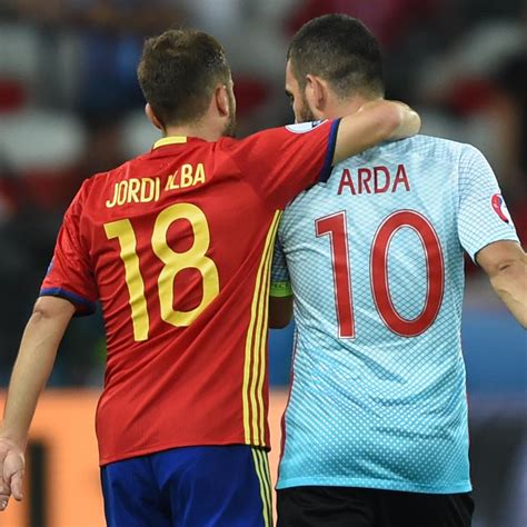 Arda Turan Consoled by Barcelona Team-Mates After Being Whistled by ...