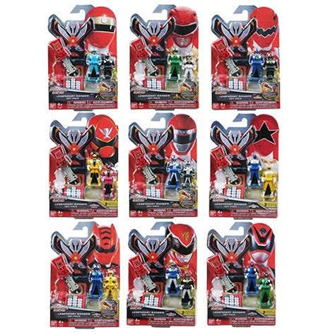 Power Rangers Super Megaforce Ranger Key Pack Wave 4 Set