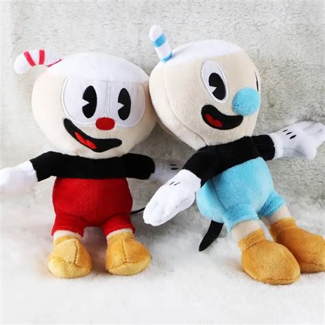 Tatalia Cuphead Mugman Plush Game Boss the Devil Plushies Legendary Chalice Plush Dolls Stuffed ...