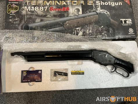 Terminator 2 Shotgun M1887 8mm - Airsoft Hub Buy & Sell Used Airsoft Equipment - AirsoftHub