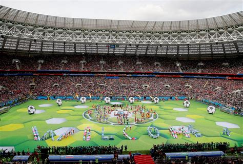 FIFA World Cup 2018: Take a look at colorful opening ceremony of world ...