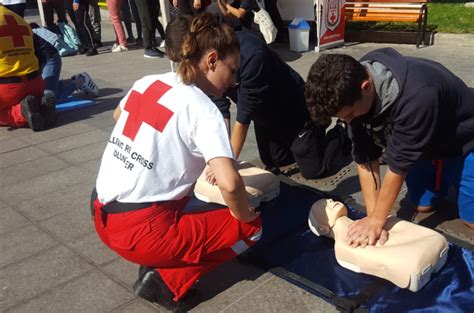 Taking Red To Cross First Aid CPR Training | First Aid Reference