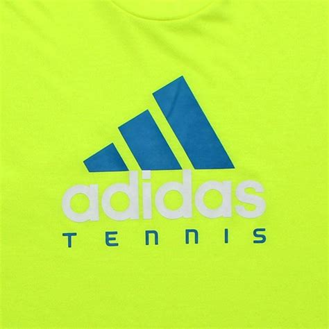 Adidas Tennis Ess Logo Tee (electricity)