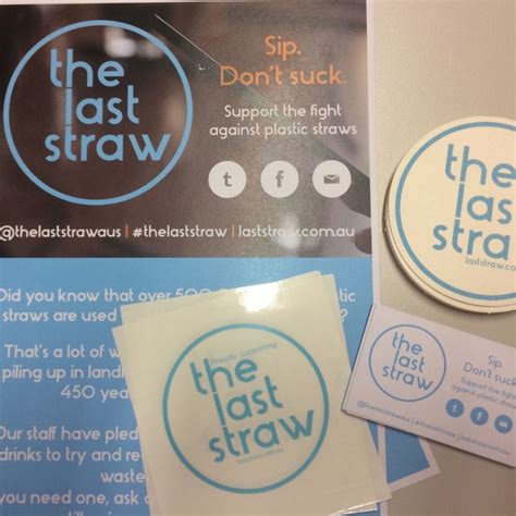 Say NO to plastic straws - NACC - Northern Agricultural Catchments Council