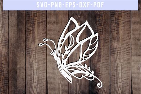 Bundle Of 9 Butterfly Papercut Templates, Paper Art DXF PDF (192560) | Paper Cutting | Design ...