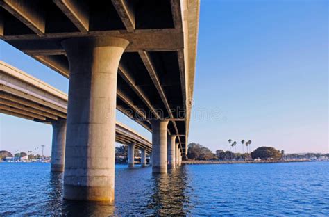 Bay bridge stock photo. Image of diego, cement, sunshine - 86682840