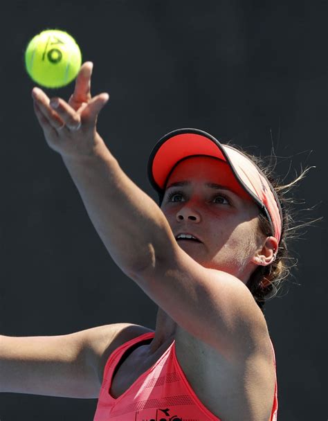 LAUREN DAVIS at Australian Open Tennis Tournament in Melbourne 01/17 ...