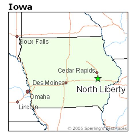 Best Places to Live in North Liberty, Iowa