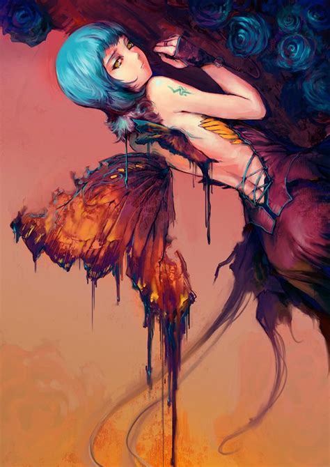 Melt down by *asuka111 on deviantART | Animation art, Illustration art, Art