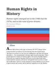 Human Rights in History.pdf - Human Rights in History Human rights ...