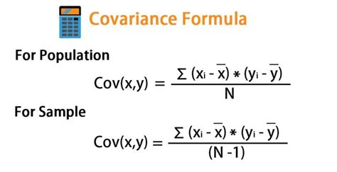 Covariance Formula