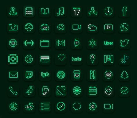 Netflix Icon Aesthetic Neon Green / Best Ios 14 New Year Neon App Icons ...