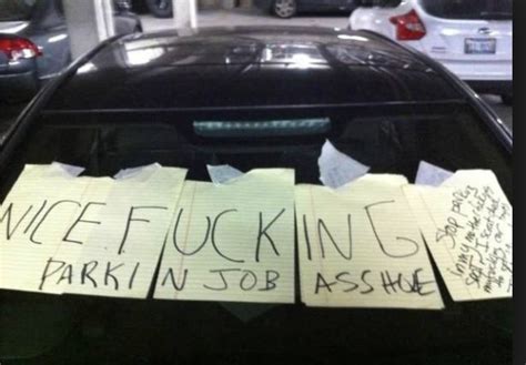 Funny and Bad Parking Notes and Signs – Parking Signs Rules Photos ...