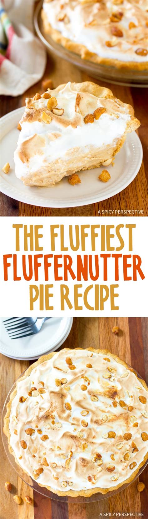 Fluffernutter Pie (Peanut Butter Banana Pie) - A Spicy Perspective