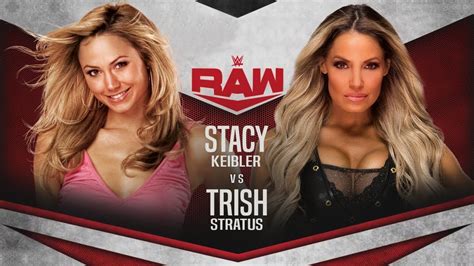 RAW: Trish Stratus Vs Stacy Keibler #RAW #WWE #WWE2K20 - YouTube