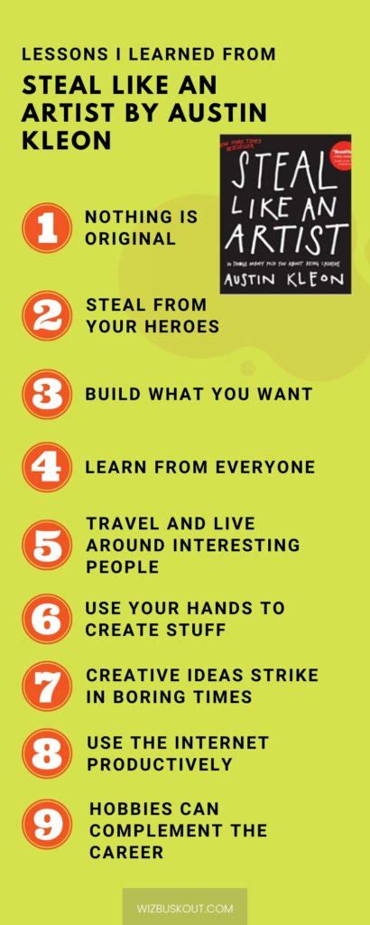 Steal Like An Artist Summary And Review: 10 Lessons Worth Stealing