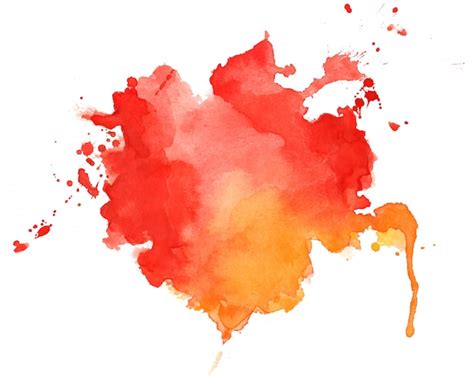 Free Vector | Abstract red and orange watercolor texture background