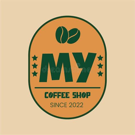 MY Modern Coffee Shop Logo Design High Quality Image Stock Vector - Illustration of logo, idea ...