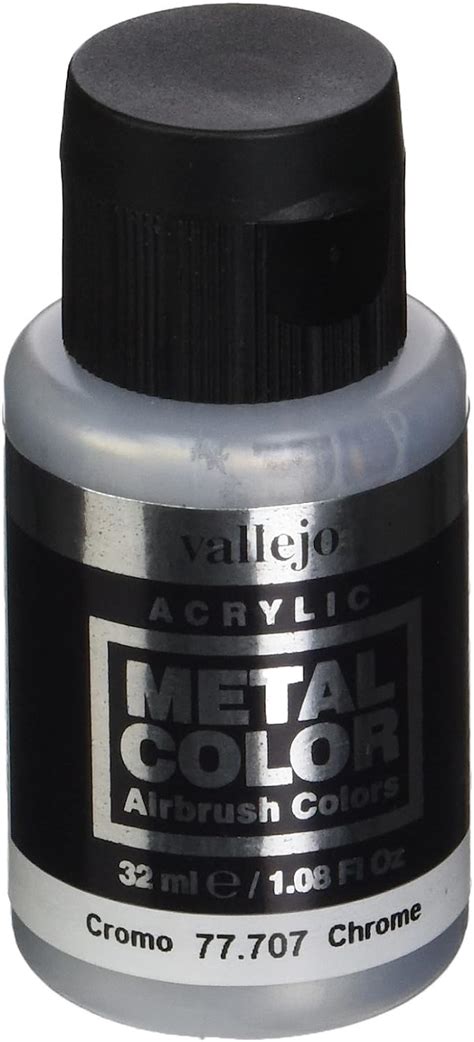 Amazon.com: Vallejo Chrome Metal Color 32ml Paint : Arts, Crafts & Sewing