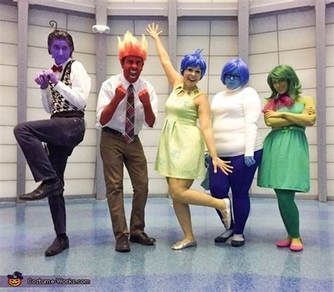 Inside Out Family Costume - Halloween Costume Contest via @costume_works Inside Out Halloween ...