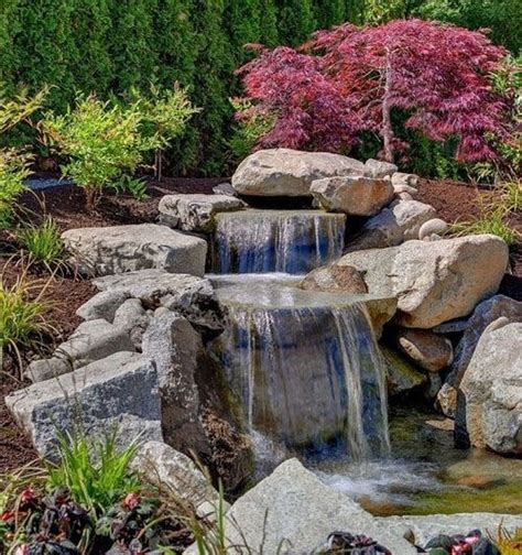 Get Your Backyard Ready With A Pond And Waterfall! - DECOOMO