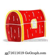 680 Royalty Free Treasure Chest Clip Art Cartoon Illustration Vectors - GoGraph