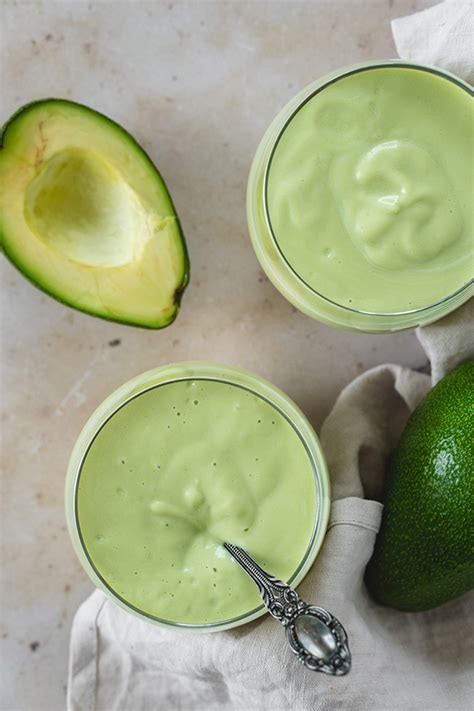 Avocado Milkshake - Yummy Addiction