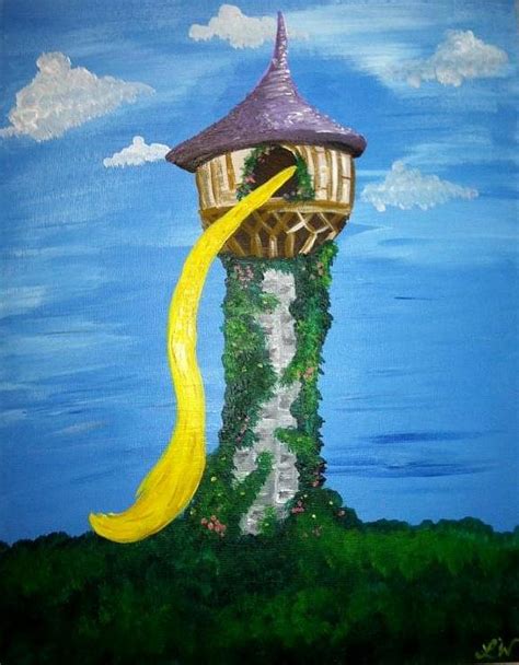 Rapunzel Tower Painting by Lauren Wilhide - Fine Art America