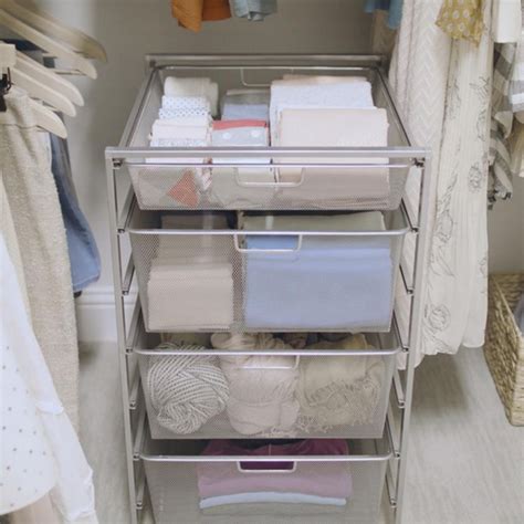 Closet Storage Drawers Mesh – Warehouse of Ideas