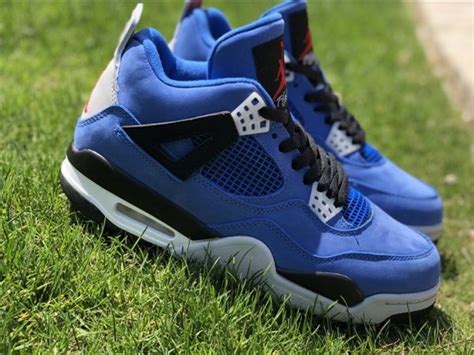 Only $135 Eminem X Air jordan 4 Encore Deep Royal Blue Sale