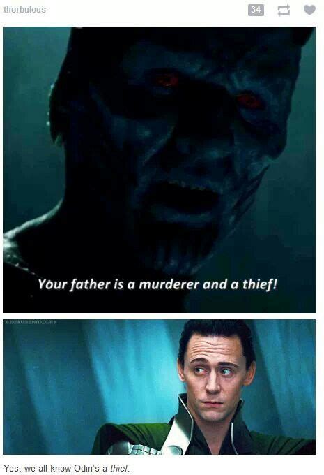 Did Laufey know that Loki was his son? O.o Or was he just refering to the the fact that Odin ...